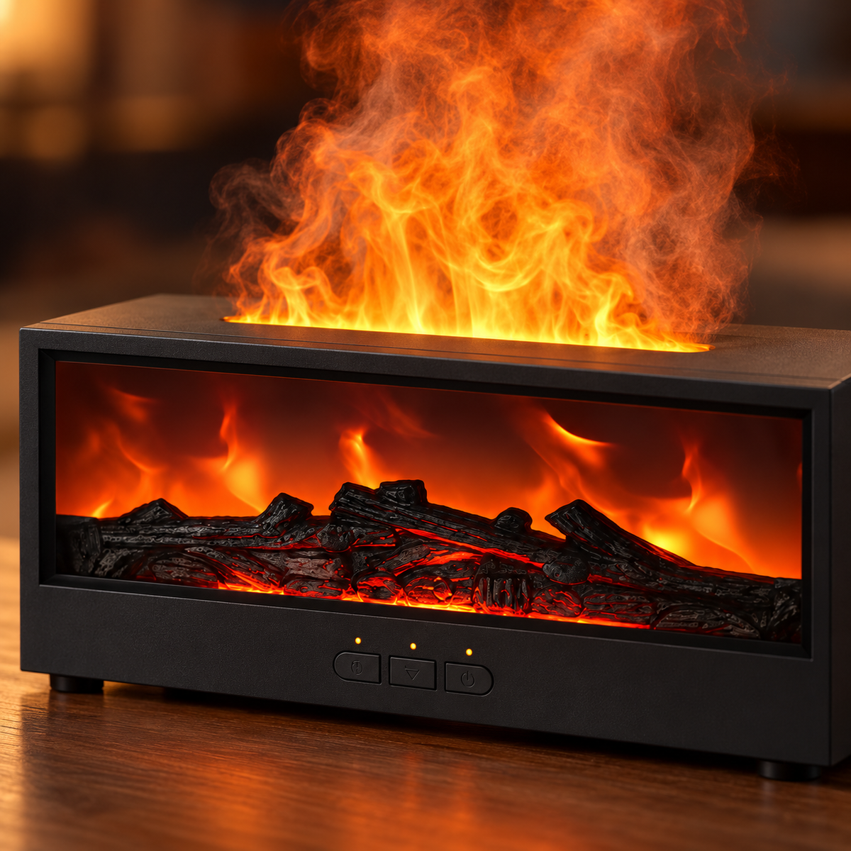 🔥 Flame Humidifier | ABS Bedroom | Homebodies Realistic Fireplace Glow