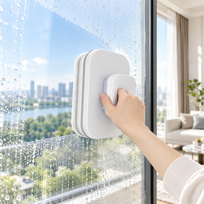 🪟 Magnetic Window Cleaner | ABS Household | Families Double-Sided Cleaning