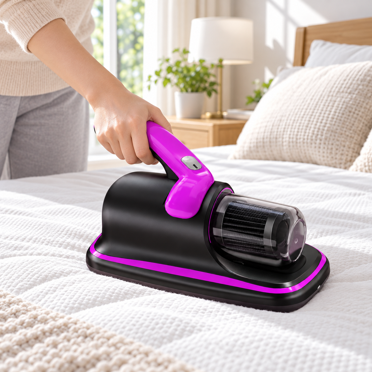 🛏️ Mattress Vacuum | ABS Bedroom | Families Cordless Deep Cleaning