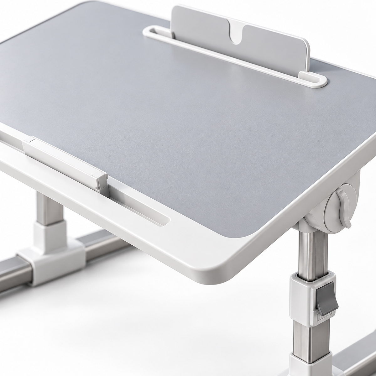 🛋️ Adjustable Bed Desk | Metal Bedroom | Students Foldable Comfort