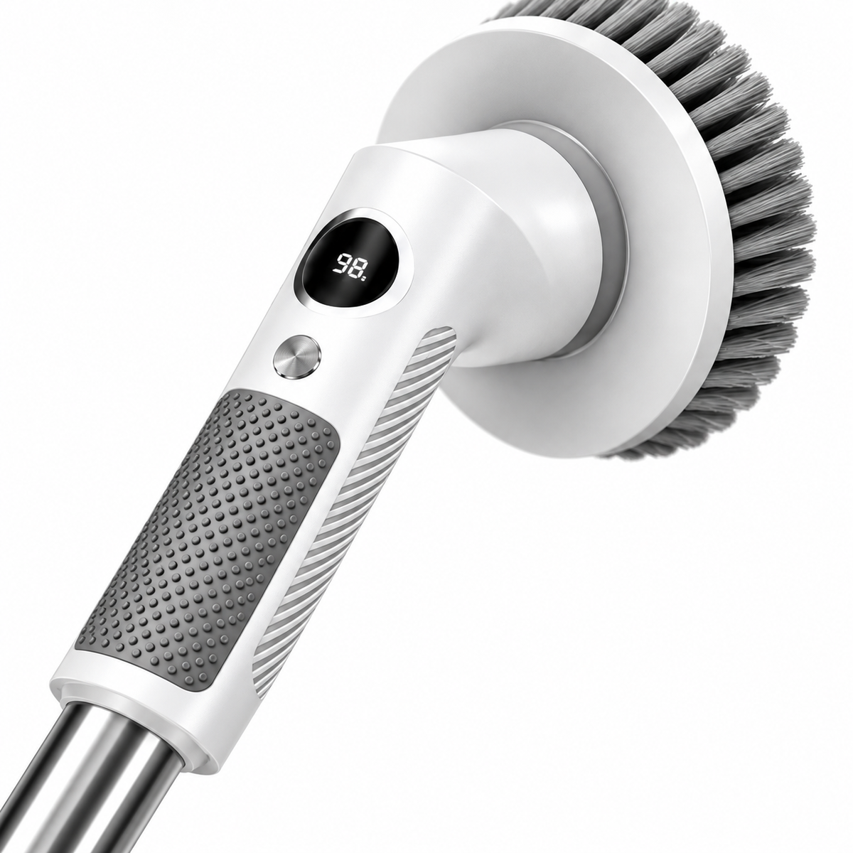 🧼 Electric Scrubber | ABS Steel Bathroom | Families Extendable Cleaning