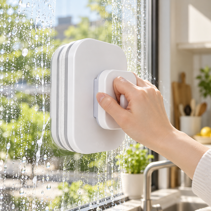🪟 Magnetic Window Cleaner | ABS Household | Families Double-Sided Cleaning