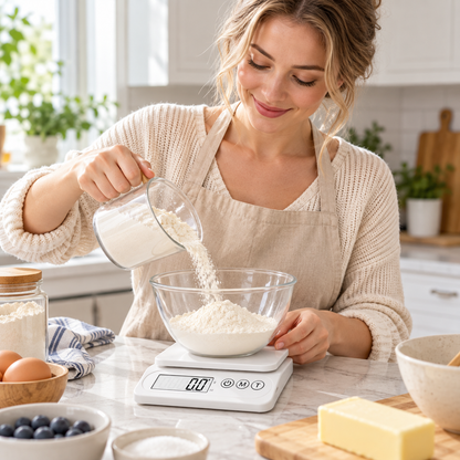 ⚖️ Digital Scale | Stainless Steel Kitchen | Bakers Precision Measuring