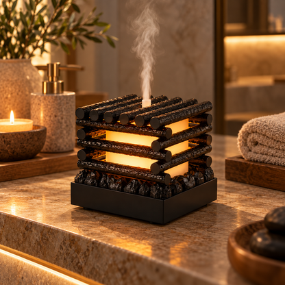 🪵 Aroma Diffuser | Faux-Wood Teahouse | Hosts Flickering Campfire Glow Task 2 — Landing Page Copy