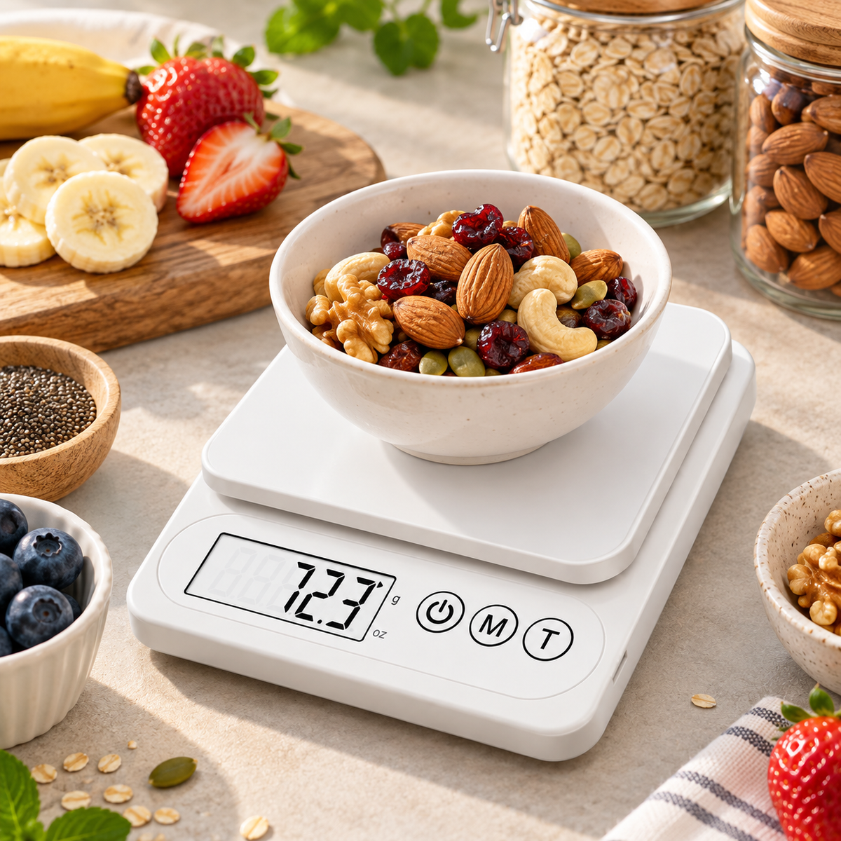 ⚖️ Digital Scale | Stainless Steel Kitchen | Bakers Precision Measuring